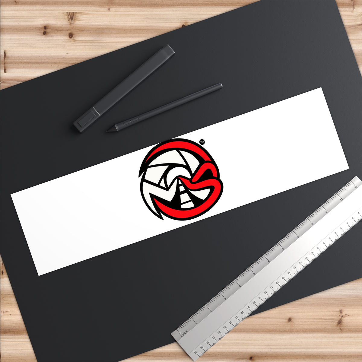 MotorSeen™ Wheel Emblem All-Weather Window & Bumper Graphic