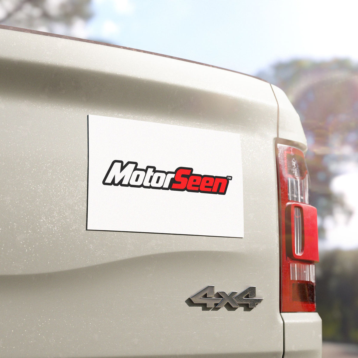 MotorSeen™ Trackline All-Weather Car Magnet