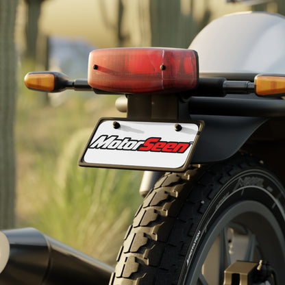 MotorSeen™ Trackline Mini Garage Plate
