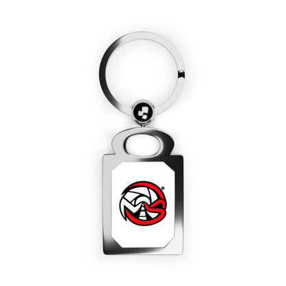 MotorSeen™ Apex Wheel Logo Metal Keyring