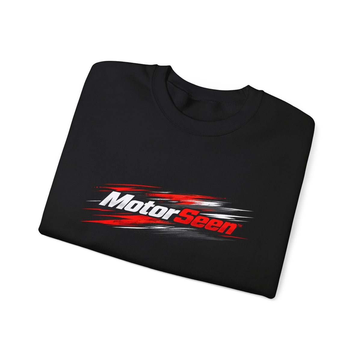 MotorSeen™ Redline Brush-Streak Crewneck