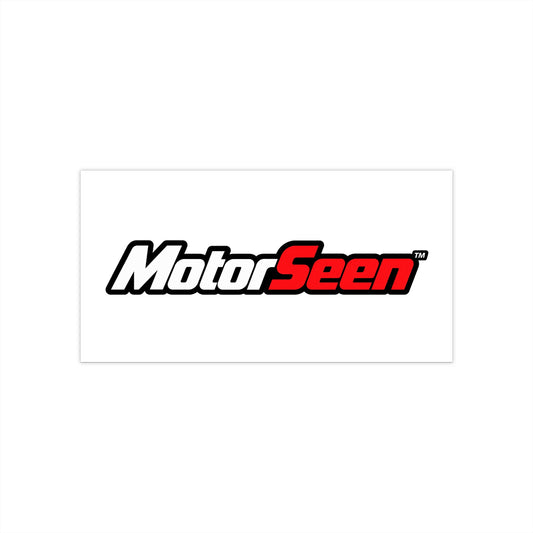 MotorSeen™ All-Weather Window & Bumper Graphic