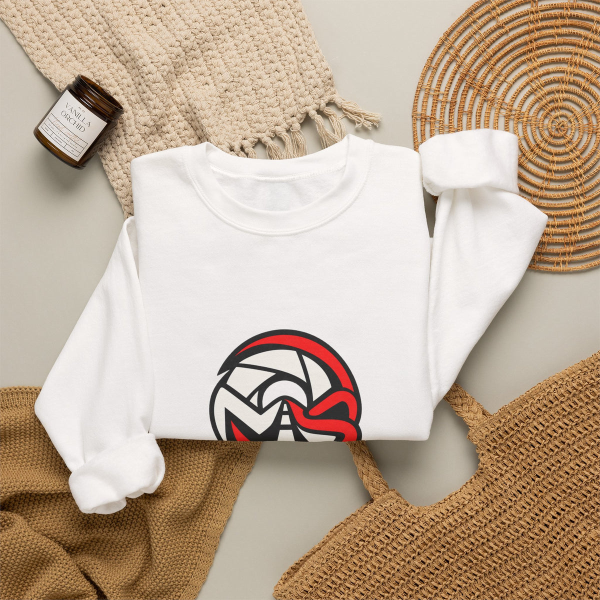 MotorSeen™ Apex Full-Mark Crewneck Sweatshirt