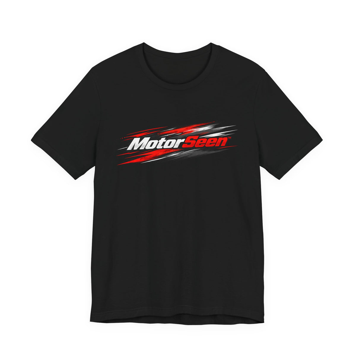 MotorSeen™ Redline Brush-Streak Graphic Tee