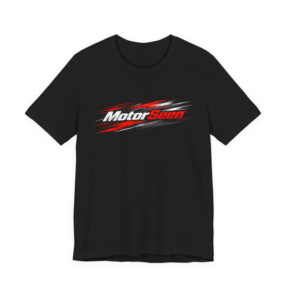 MotorSeen™ Redline Brush-Streak Graphic Tee