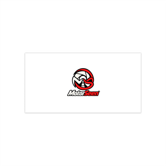 MotorSeen™ Full Logo All-Weather Window & Bumper Graphic