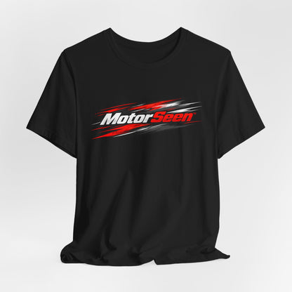 MotorSeen™ Redline Brush-Streak Graphic Tee
